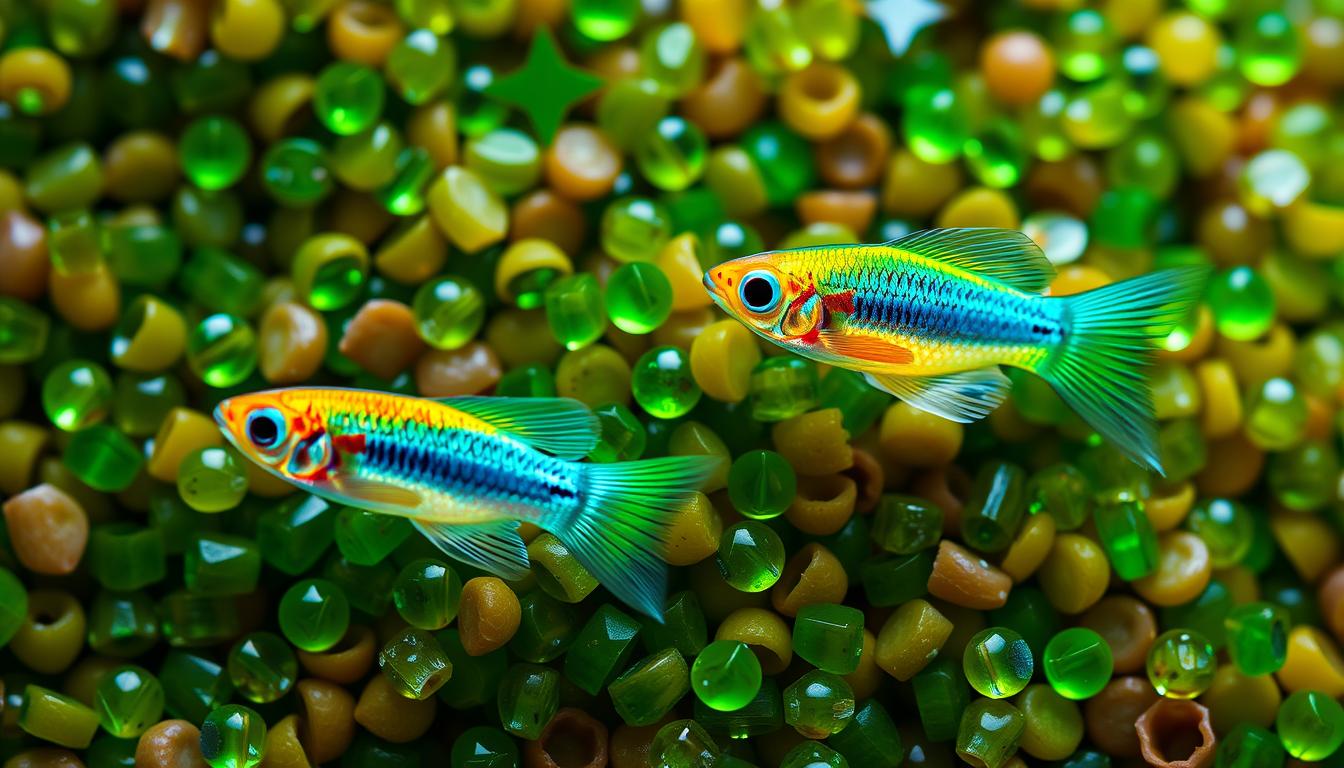 best micro pellets for green neon tetra