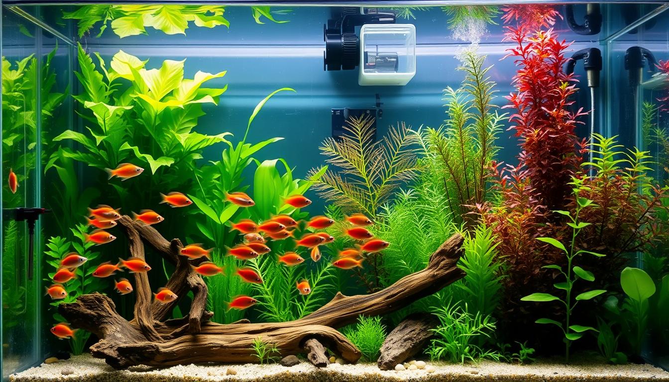 tetra breeding tank setup