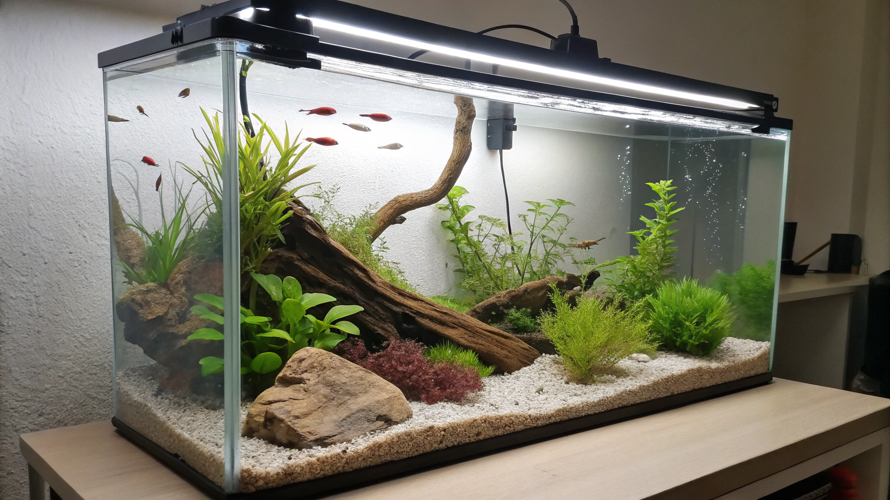 a complete 20 gallon beginner aquarium setup speci