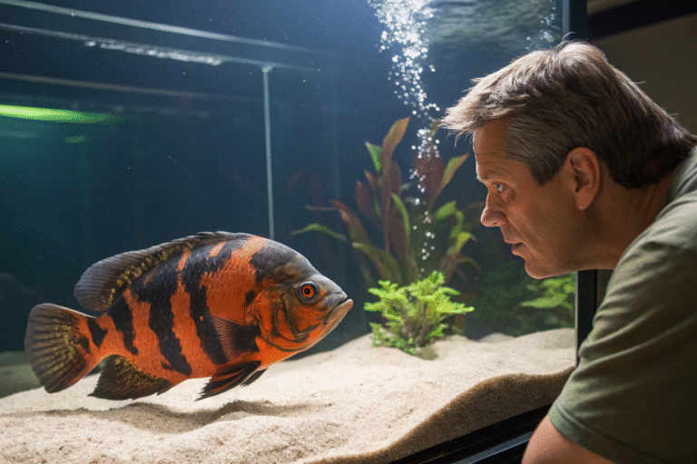 Oscar Fish tank