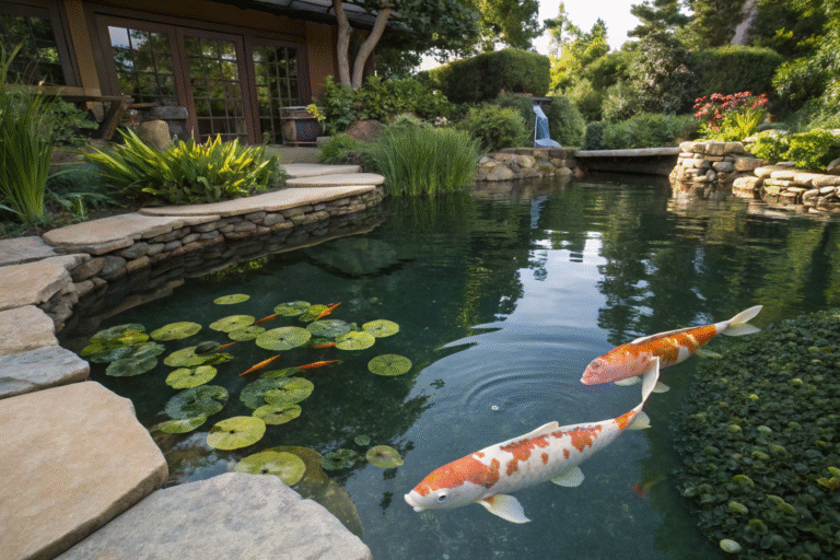 Koi Fish Eat Mosquito