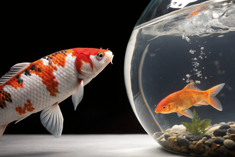 Koi or Goldfish Care