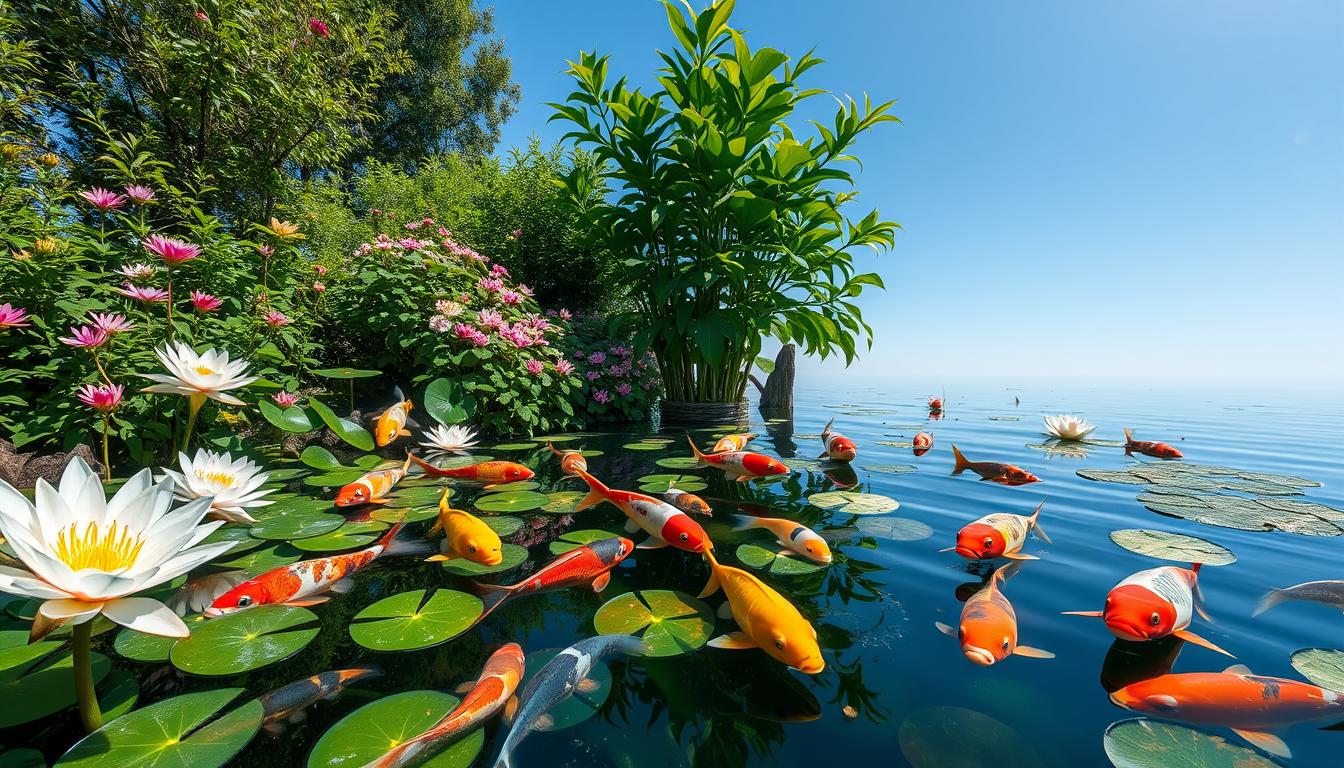 best koi fish food