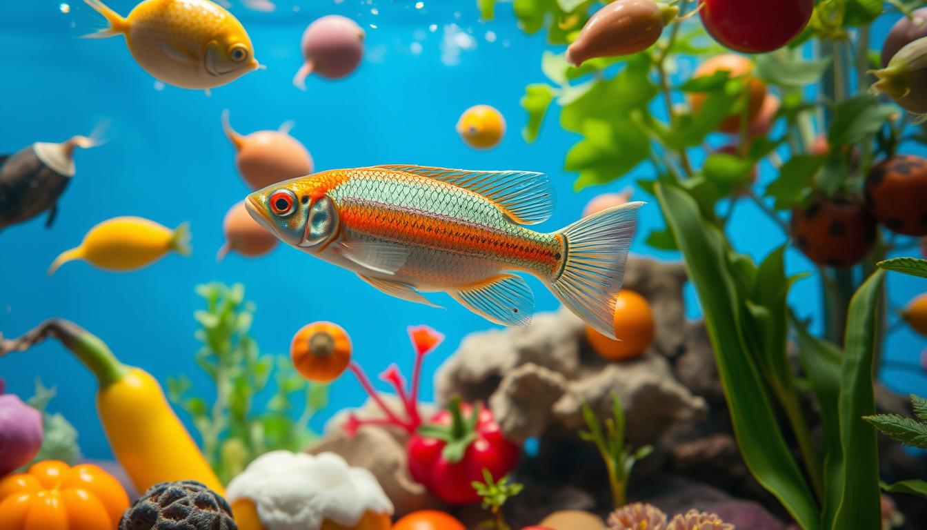 best vegetables for molly fish