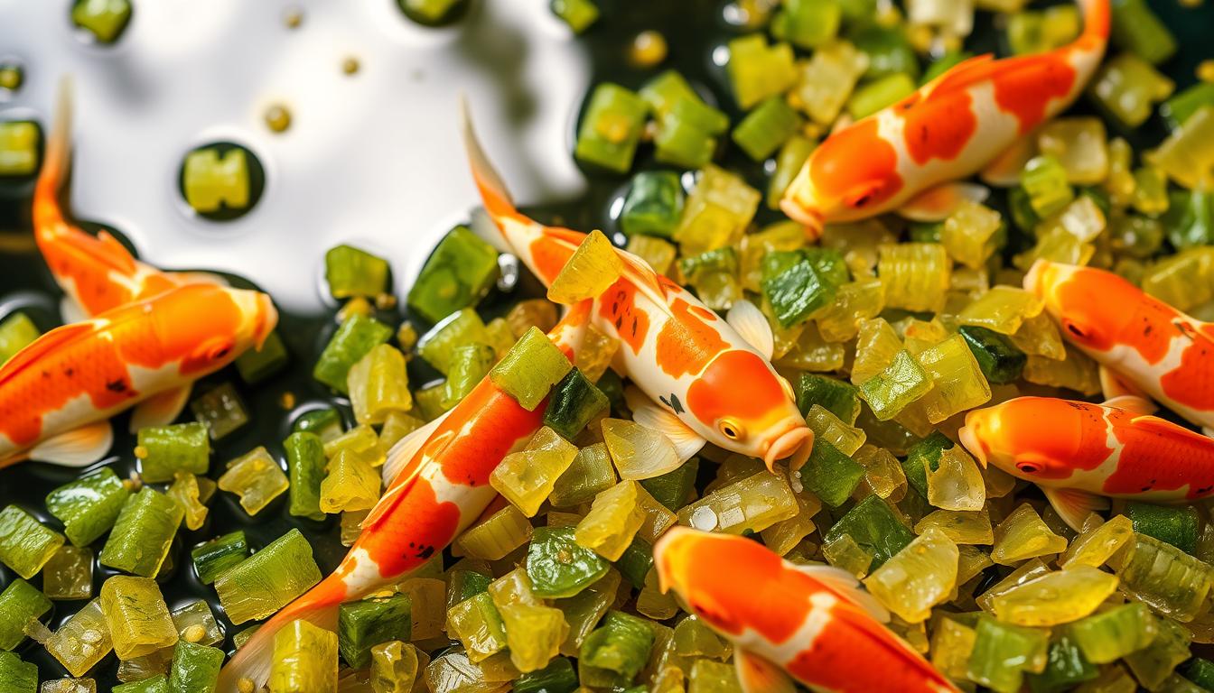 high quality koi fish food