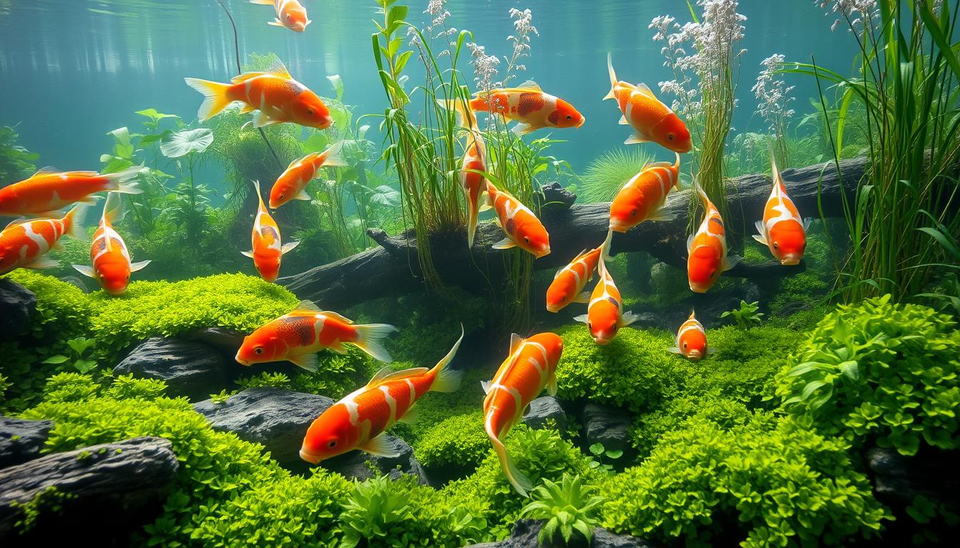 koi fish algae control