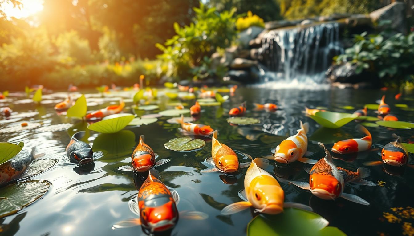 koi fish diet