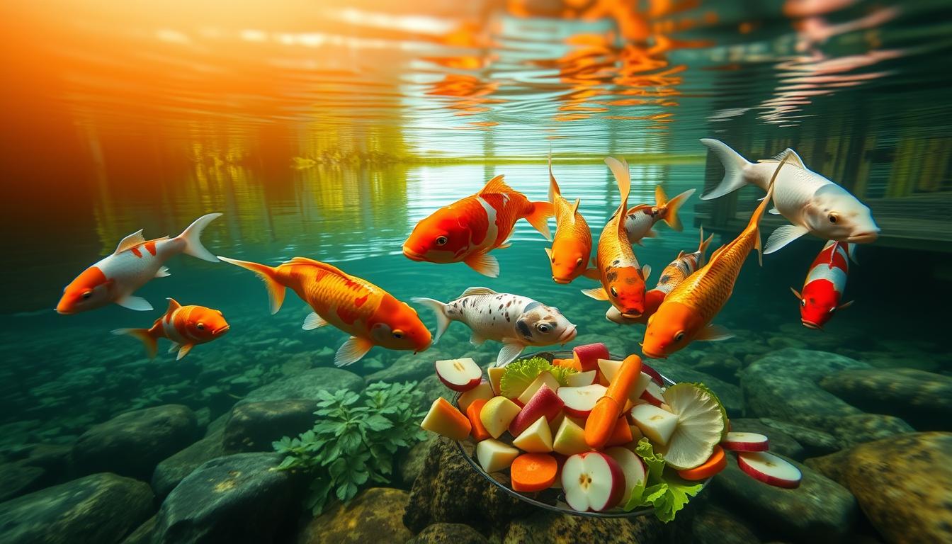 koi fish feeding guidelines