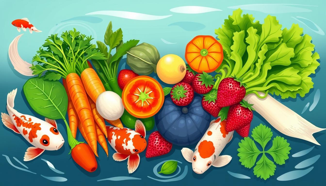 koi fish food supplements
