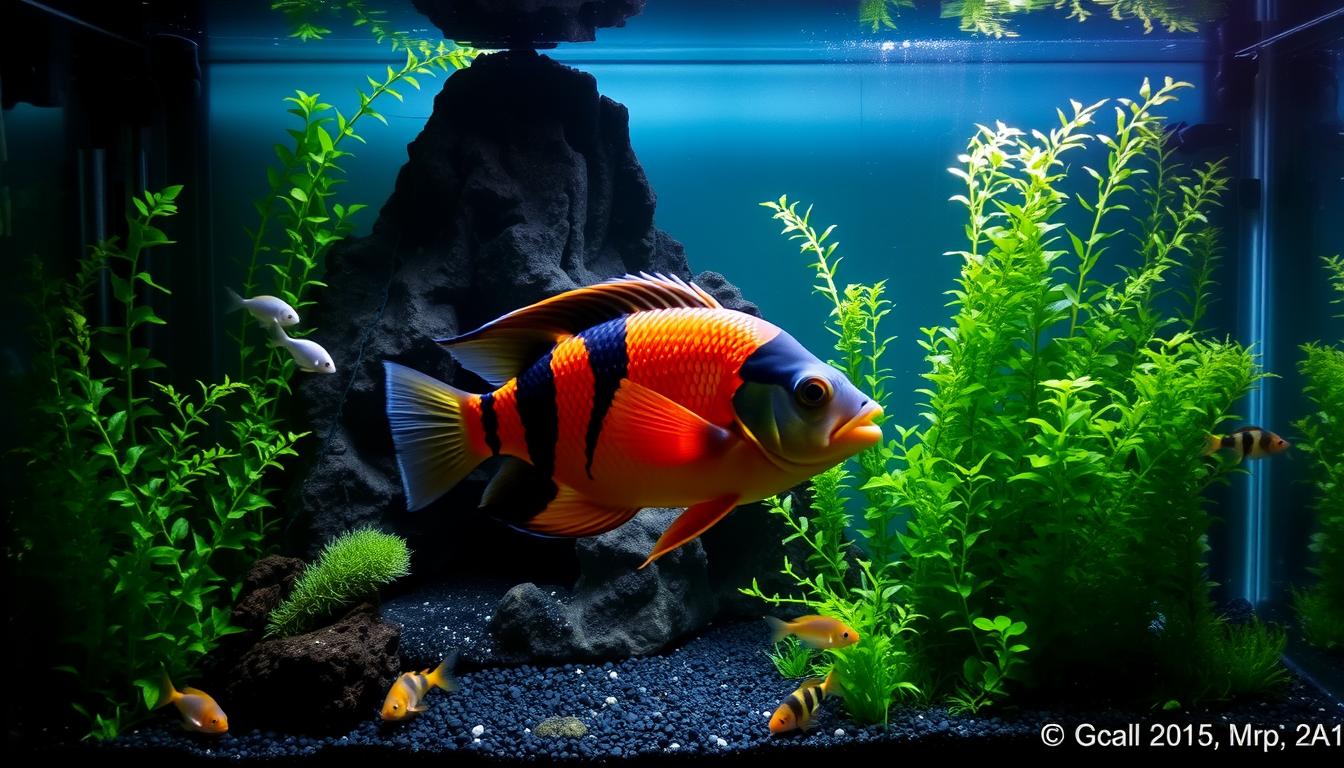 oscar fish tank mates
