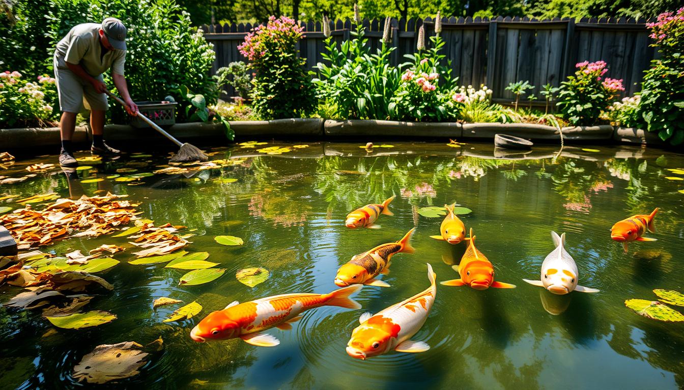seasonal pond care routines