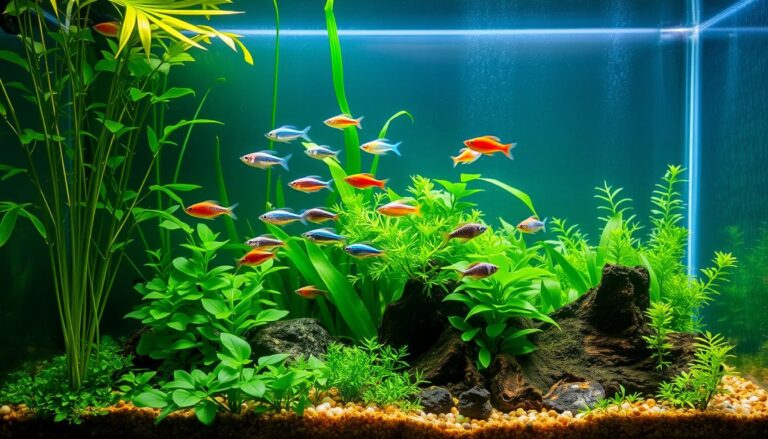 tetra fish tank setup